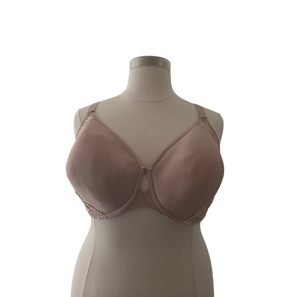Elomi Morgan Underwire Full Coverage Bra Fawn Lace EL4383FAN US 44G UK 44F